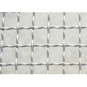 Stainless steel 65Mn wire sieveing steel vibrating screen crimped wire mesh