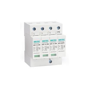 SPDs Iimp 12.5kA T1+T2 Surge Arrester B+C Thermalplastic housing