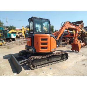 Hitachi ZX55USR-5A Used Mini Crawler Excavator Good Condition Mini Excavator