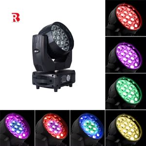Wash LED Zoom 19pcs 15W Sharpy Beam Moving Head Stage Light RGBW Infinite