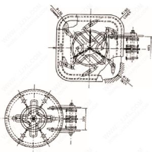Quick Open*Closing Type Spring Hinged Weather Tight Hatch Cover