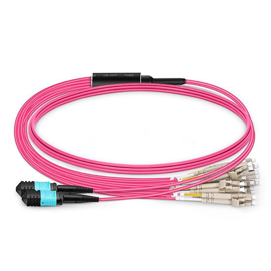 Quality Lc To Lc Multimode Duplex Fiber Optic Patch Cable OM1 OM2 OM3 OM4 1m MPO for sale