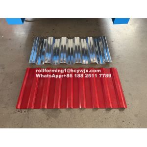 0.3-0.6mm 5.5KW Power Double Layer Roll Forming Machine