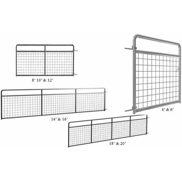 1170mm Farm Gates N Bracing Design