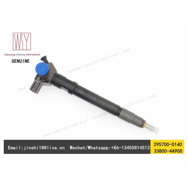 DENSO GENUINE AND BRAND NEW FUEL INJECTOR 295700-0140 FOR HYUNDAI 33800-4A900 D4CB, EURO6 ENGINE