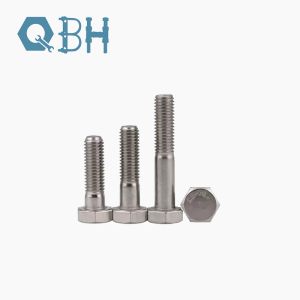 ISO8765 Fine Pitch Thread Hardware Hexagon Head Bolts
