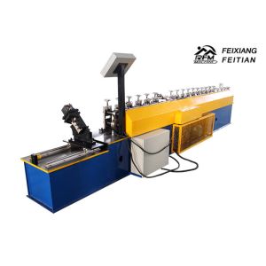 Ceiling Cross T Grid Light Keel Roll Forming Machine For Building Material