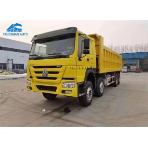 371HP 50T Used HOWO SINO Tipper Truck With New Tire