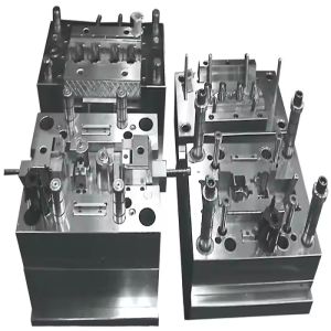 China DME/Hasco Standard Custom Plastic Injection Mold with High Precision Machining Tolerance of -0.005mm on sale