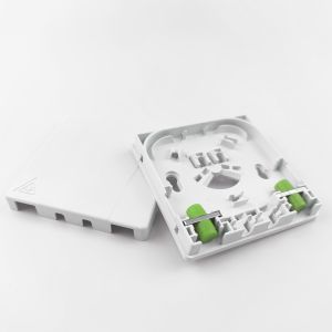 Fiber Optic Socket Panel for FTTH Network Indoor 2 Cores FC APC Plastic Panel Directly