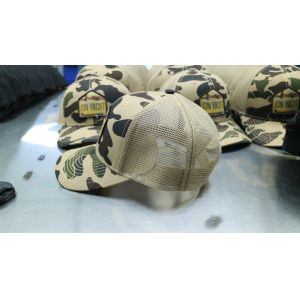 Custom 6 Panel Richardson 112 Plain Blank Black Trucker Cap