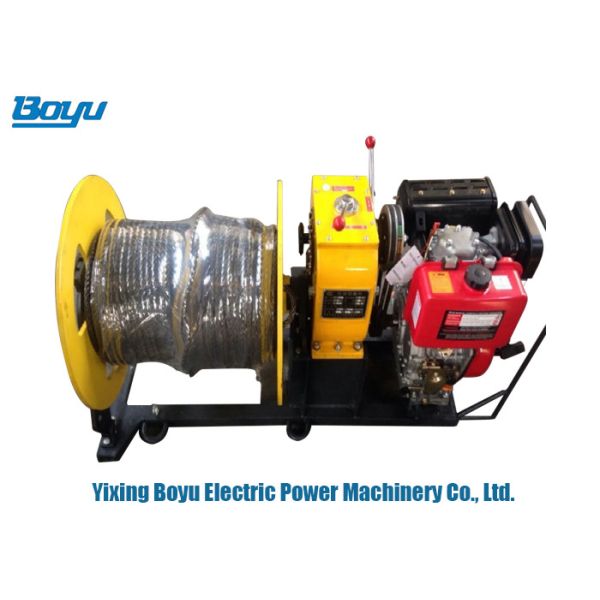 Quality 50kN Transmission Line Stringing Tools Cable Pulling Winch for sale