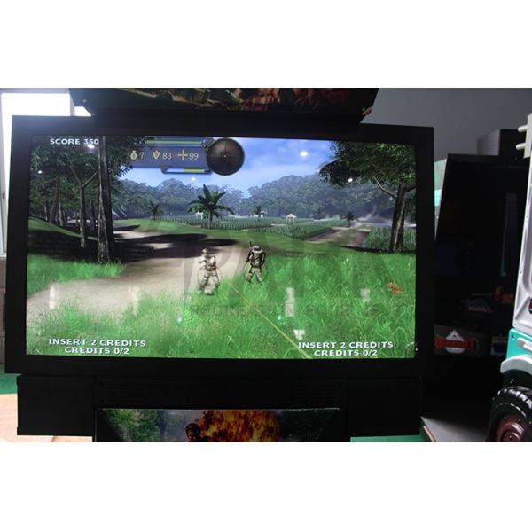 Coin Operated Laser Gun Amusement Shooting Video Game Machine / Arcade Shooting Games