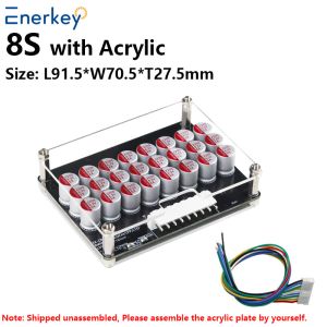 Enerkey 5A 6S 7S 8S Active Balancer with Acrylic Plate Li-ion/Lto/Lifepo4