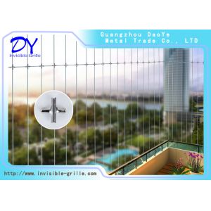 China CNAS Anti Rust Windows Balcony Invisible Grille on sale