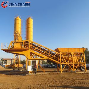 Wholesale 35m3/hr Mobile Concrete Batching Plant YHZS35 Mobile Rmc Plant from china suppliers