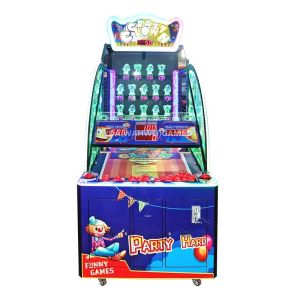 Crazy Clown Redemption Arcade Machines 2 Player For Kids 14 Months Warranty