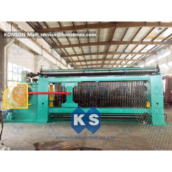 Quality Smooth Running Gabion Box Machine Turbine Protection System Producing Rate >3.8 M / Min for sale