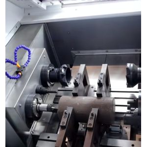 Precision Built Dual Spindle Inclined Bed Machining Prodigy