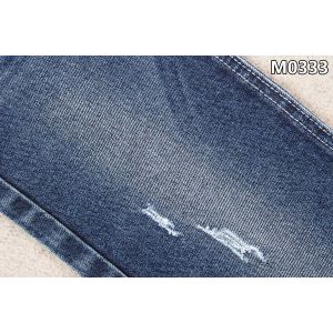 11.1oz Denim Fabric Sustainable Certificated Repreve Cotton Polyester Jeans