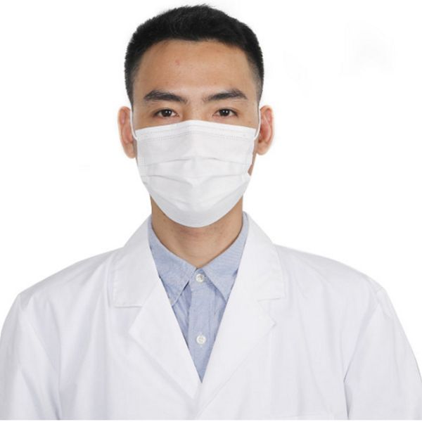 PP Adult Blue Disposable Earloop Face Mask
