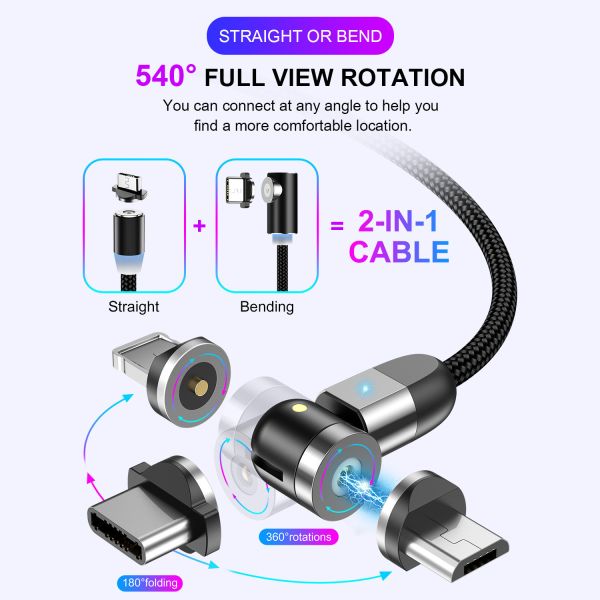 Magnetic USB Charger Cable