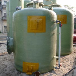 Customized Panel Thickness FRP Tanks And Vessels With Advance Communication