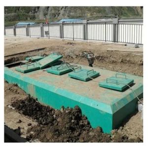 50-6000m3/d Mobile Containerized Sewage Treatment Plant For Plastic PET Washing