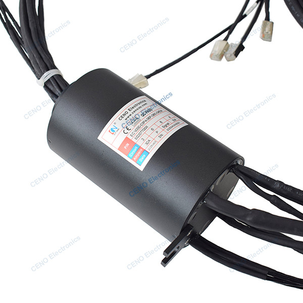 Quality Ethernet Slip Ring With Electric Power Signal And Ethernet For Industrial System for sale