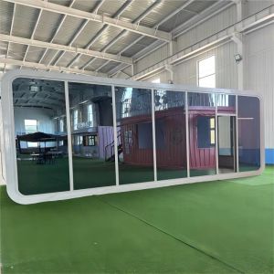 Galvanized Steel Frame Luxury Modern Modular Apple Cabin Container House for