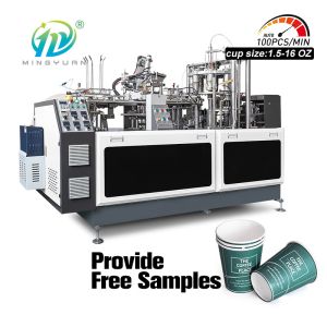 Wholesale High Speed 6oz Coffee Fully Automatic Paper Cup Making Machine from china suppliers