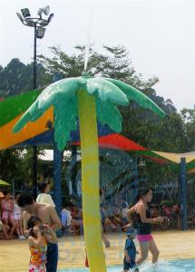 Wholesale Water Park Equipment Water Spraying Leaves And Lotus For Children Aqua Park from china suppliers