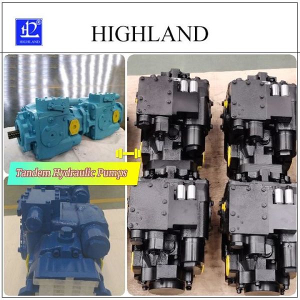 Quality Efficient And Durable Tandem Hydraulic Pumps For Industrial Applications for sale