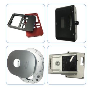 Electronic Panel CNC Precision Machined Parts Compound Machining Aluminum Shell