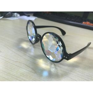 Plastic Hony Newest Product , Flower Lense Kaleidoscope Glasses For Dance Musice