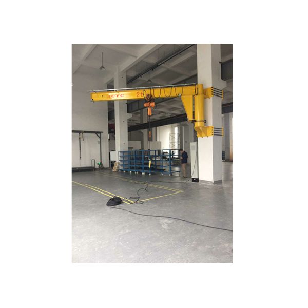 Yello Electric Jib Crane , Wall Mounted Jib Crane 0.125 Tons - 3 Tons