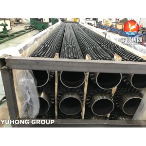 A106 Gr.B ASTM Black Stud Tube For Furnaces In Corrosive Environment