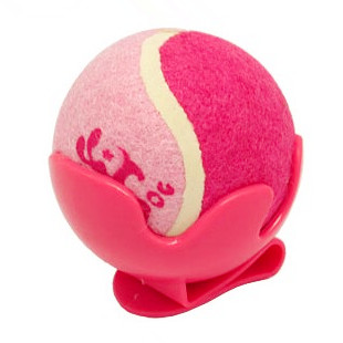 polyester felt material tennis ball for dog playing