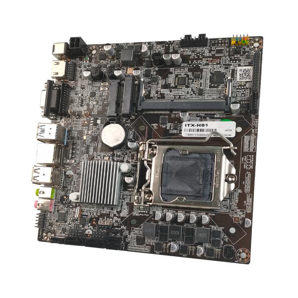 Quality PCWINMAX Mini ITX Motherboard H81 LGA1150 Support DDR3 Up to 16GB 1600Mhz Memory Core i3 i5 i7 4th gen Xeon E3 V3 Processors for sale