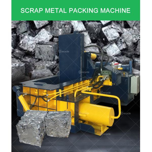 Automatic Horizontal Baler Machine Scrap Metal Compressing Machine