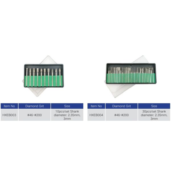 Durable Diamond Mounted Point Diamond Grinding Needle For Jade Polishing