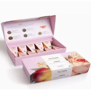 Custom Printed Cardboard Paper Tea Box Folding Handmade