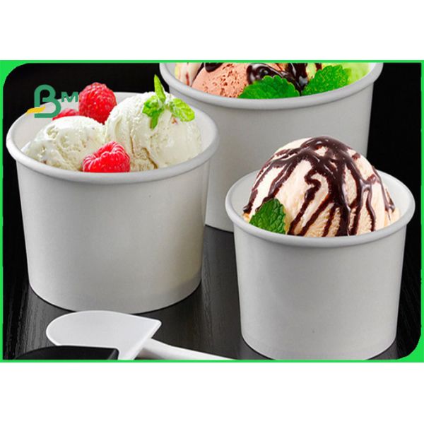 300gr 350gr Environmental Heatable PE Coated White Kraft Paper Sheet For CUp