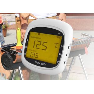 Electronic Bluetooth Bbq Cooking Thermometer / Meat Heat Thermometer Programmed