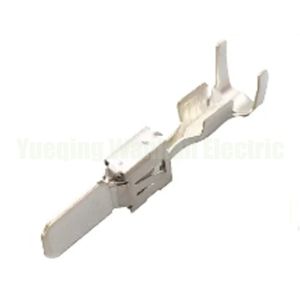 China 1-968050-1 automotive crimp wire terminal spade male electrical connector metal pins on sale