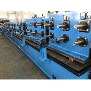 0.9 - 1.5mm Wire - electrode cutting Hat Roll Forming Machine 15 stations