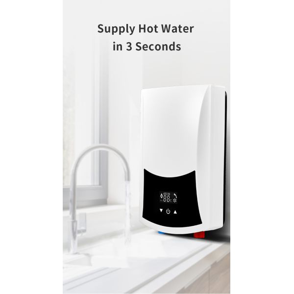 220V Thermostat Electric Water Heater For Kitchen 5500W Smart Control