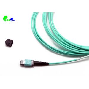 MPO Trunk Cable OM3 8F Pre - terminated Fanout 2.0mm MPO Female to LC UPC