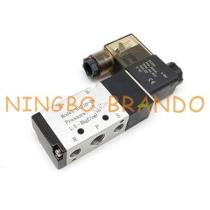 4V210-08 1/4'' 5/2 Way Air Control Single Solenoid Pneumatic Valve