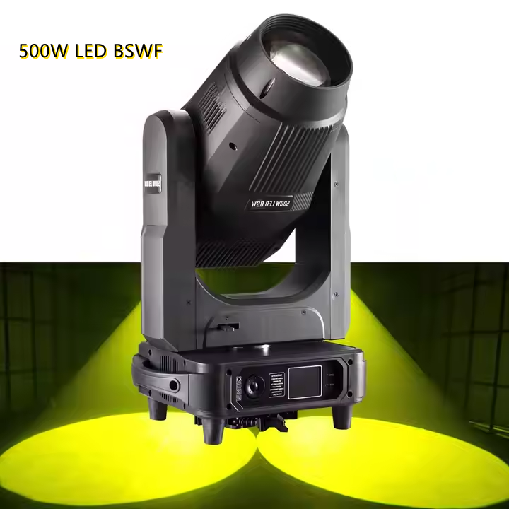 High Powerful 500W 3in1 CMY/CTO Beam Spot Wash Zoom LED Moving Head Light For Dj Stage Lighting